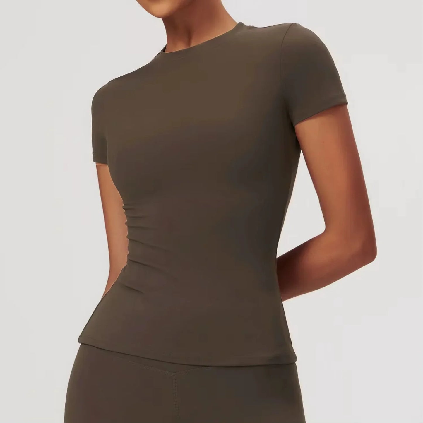 Short Sleeve Round Neck T Shirt