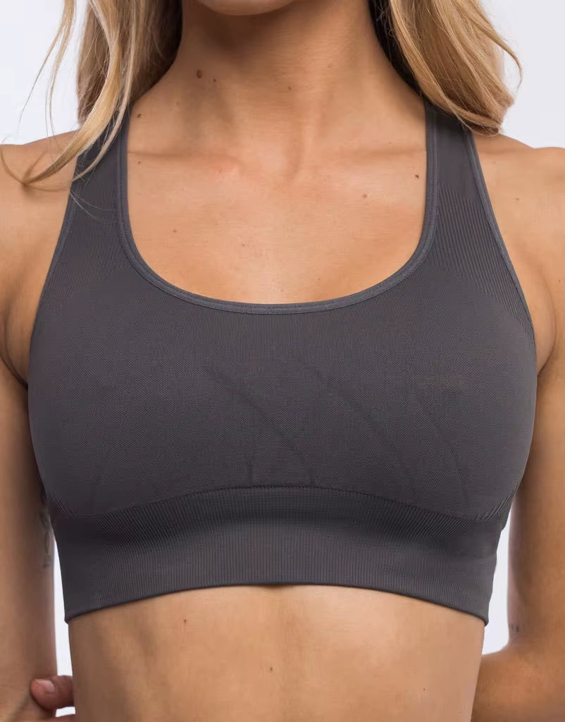 2022 Hot Sale Athletic Fitness Women Yoga Set Gym Wear 2-Piece Bra Workout Apparel Seamless Scrunch Butt Leggings Sport Suit